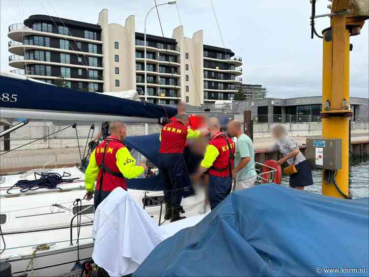 Persoon onwel aan boord van zeiljacht nabij Breskens
