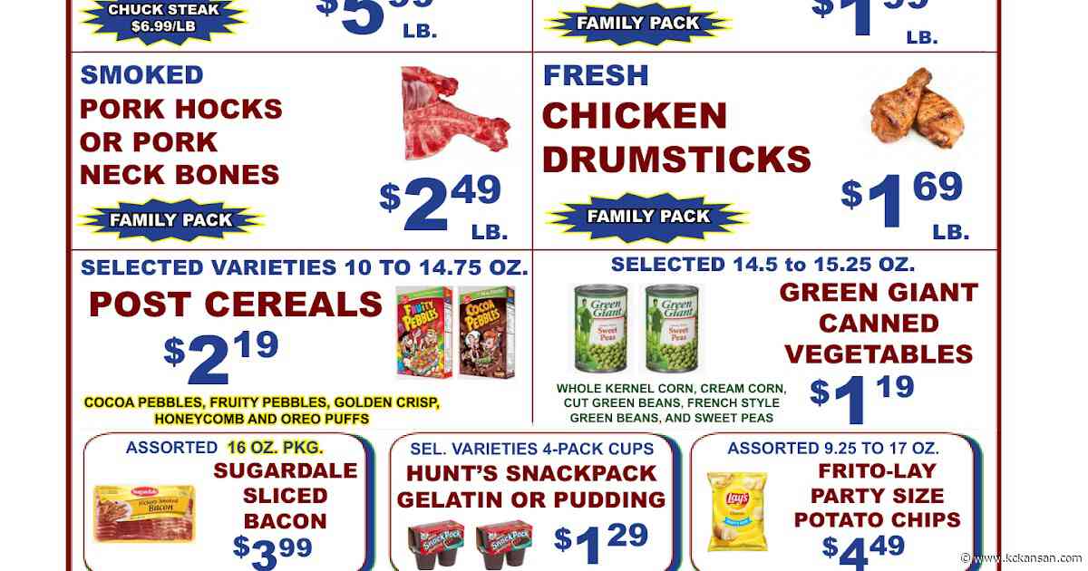 Happy Foods North specials: July 29 - August 4, 2026