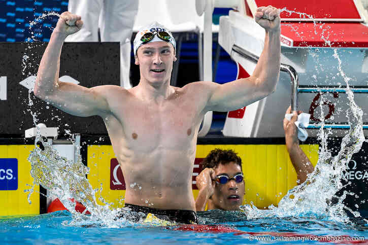 European Championships, Day Two Prelims: Nathan Muratory Blazes 200 Back WJR as Ndoye Brouard Eliminated; Sprint Queen Sjöström back in Familiar Territory