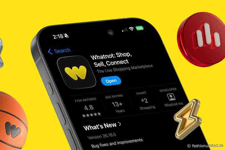 Live-Shopping-Marketplace Whatnot sammelt 545 Millionen US-Dollar ein