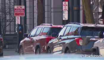 Parking restrictions announced for busy weekend in downtown Cleveland