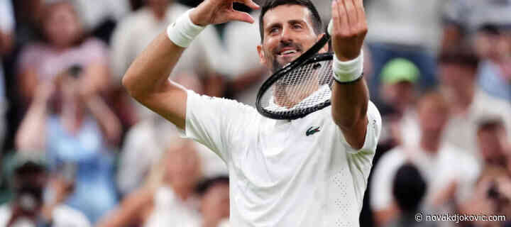 Novak u osmini finala Vimbldona