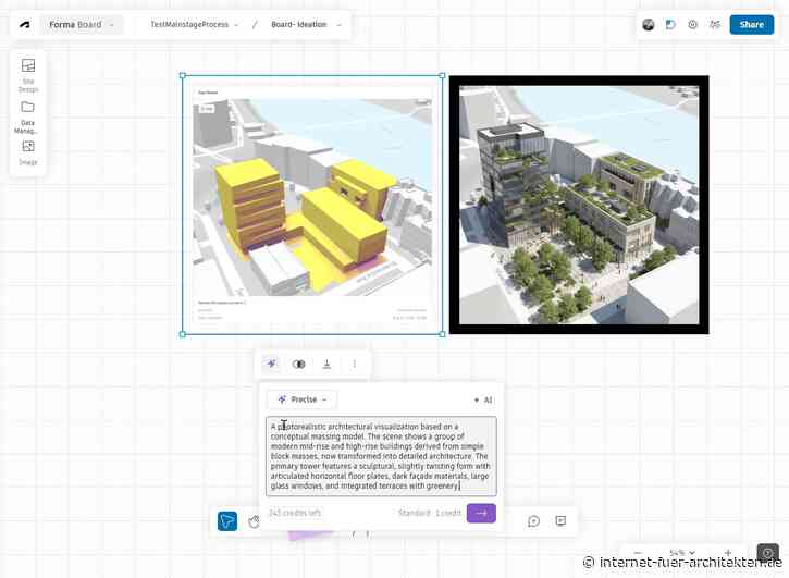 Autodesk Forma: Neues Tool für den frühen Entwurf und direkte Revit-Anbindung