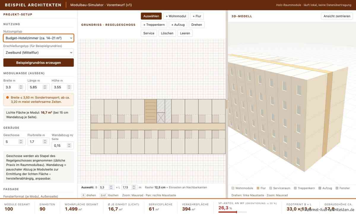 Modulbau-Simulator im Browser: Claudes neues LLM „Fable 5“ im Vibe-Coding-Test