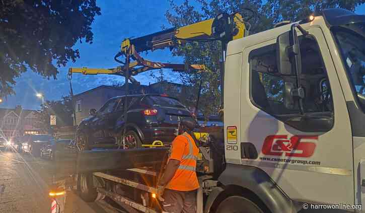Stolen car found in Harrow with false plates two weeks after Enfield theft