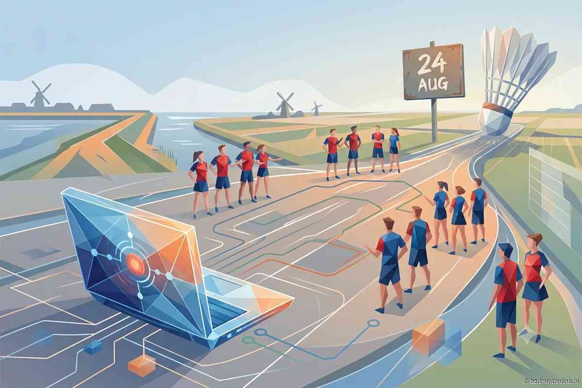 Badminton Nederland publiceert indeling bondscompetitie en jeugdcompetitie 2026-2027: voorkom fouten bij teamopgave