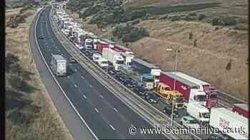 M62 closure LIVE updates as Huddersfield drivers face long delays