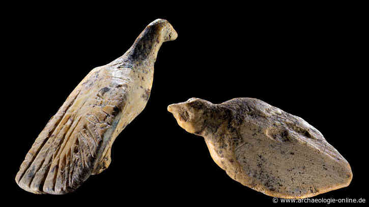 Aufsehenerregender Fund zweier Vogelfiguren in der UNESCO-Welterbehöhle Hohle Fels