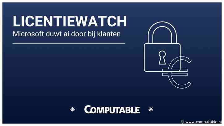 Microsoft duwt ai door bij klanten