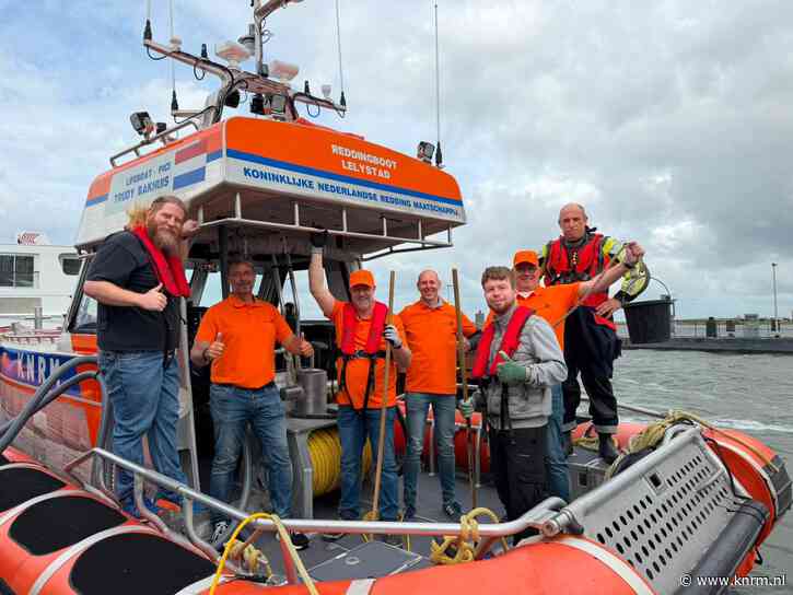 Sika steekt de handen uit de mouwen bij KNRM Lelystad