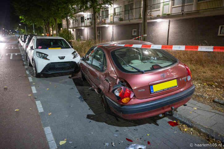 Twee auto’s geramd op Engelandlaan, dader nog niet gevonden