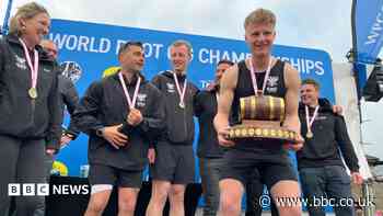 World championship titles secured by gig rowers