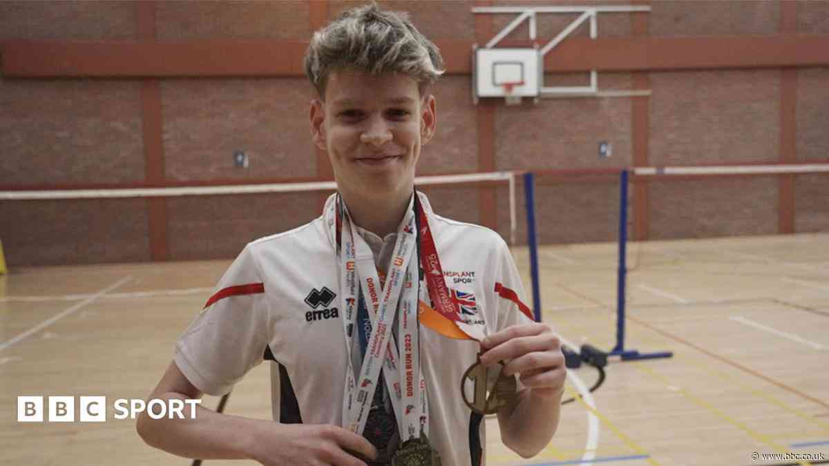 Badminton has 'given me everything' after transplant