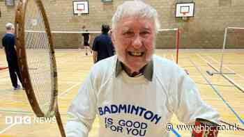Town makes a racket for 88-year-old badminton coach