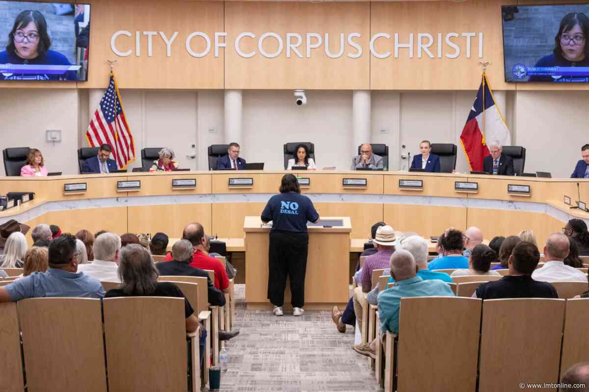 Corpus Christi delays decision on nearly billion-dollar water plant despite impending crisis