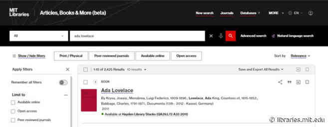 Articles, Books & More has a new look!