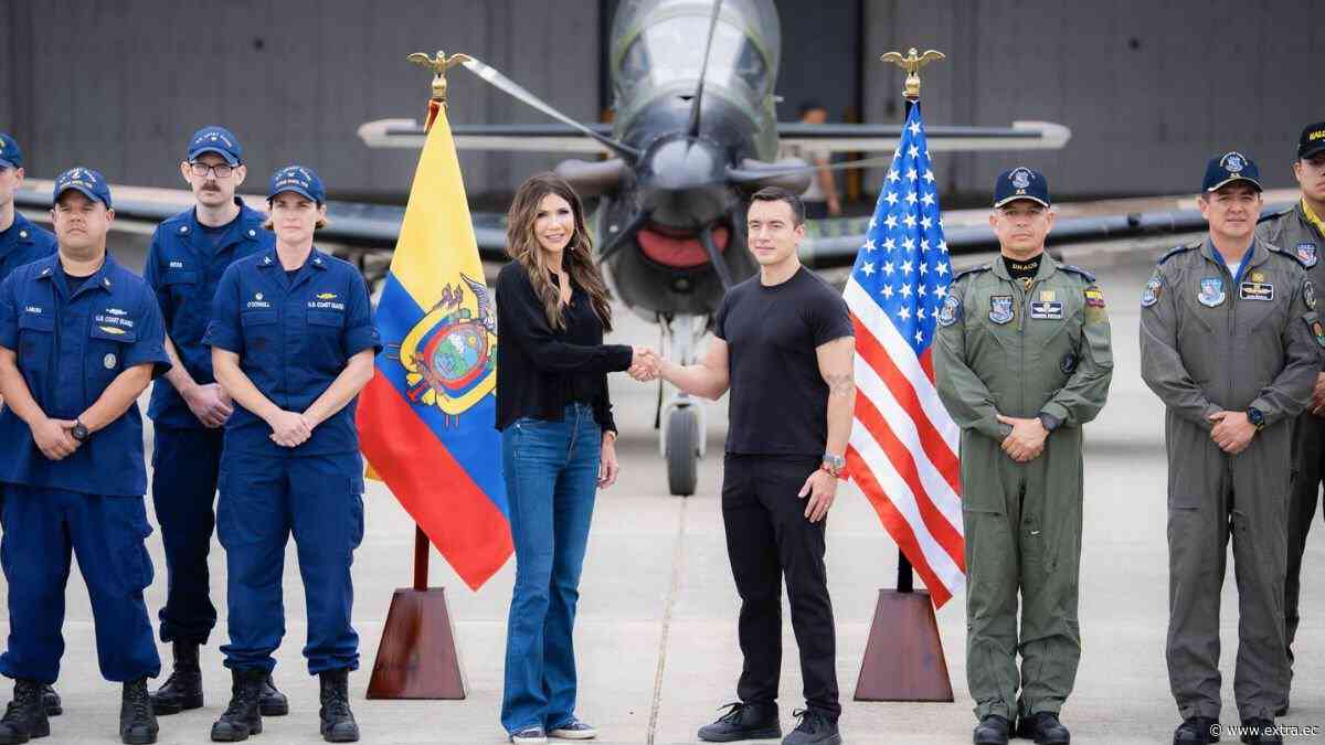 EE.UU. y Ecuador activan operación temporal aérea contra el narcotráfico en Manta