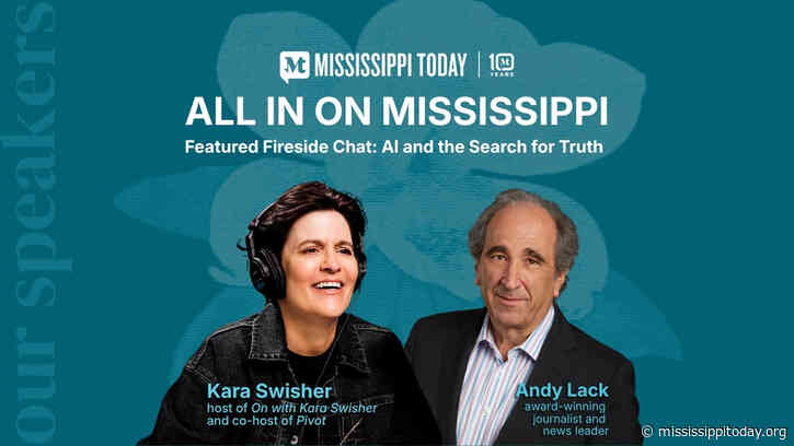 Andy Lack and Kara Swisher to discuss AI at ‘All In on Mississippi’ summit