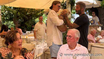 ’Ontmoeting’ met David Beckham in Saint-Tropez: kijk eens achterom, Harry Mens!