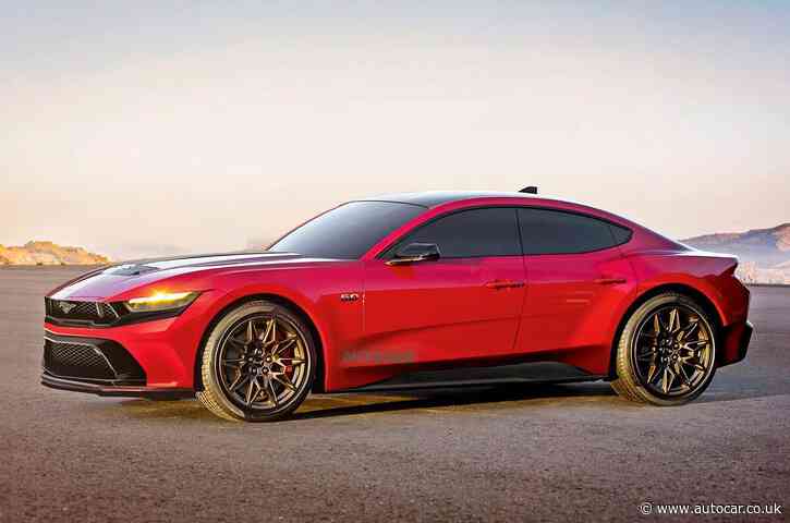 Reports: Dealers shown Ford Mustang saloon with hybrid V8