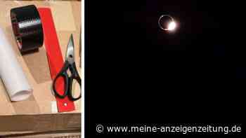 Brillen für Sonnenfinsternis ausverkauft: So basteln Sie eine Lochkamera selbst