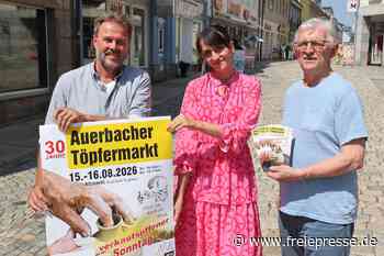 Auerbach feiert den 30. Töpfermarkt: Zum Jubiläum gibt es einen Abschied