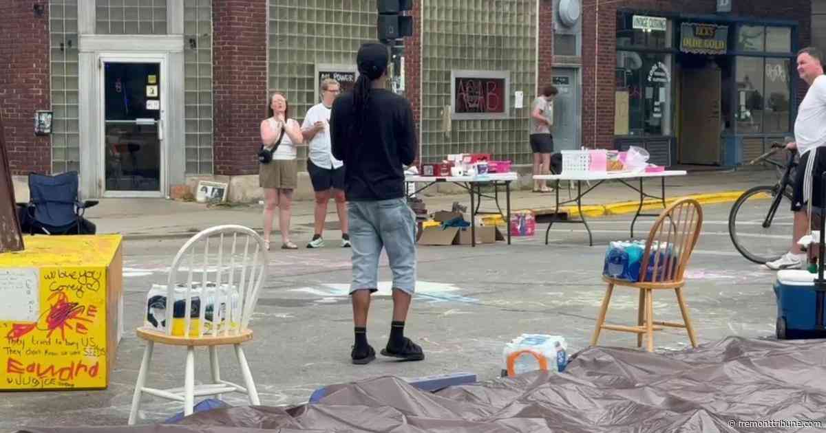 Williamson Street memorial site holds strong on day 3