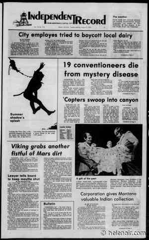 On this day 50, 25 years ago: City employees try to boycott local dairy, Myrna Loy remembered