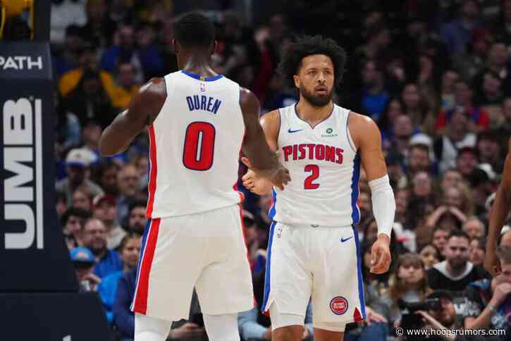 Pistons Notes: Cunningham, Thompson, Duren, Local TV
