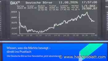 Dax aktuell: Dax geht kaum verändert aus dem Handel – markiert davor aber Rekord