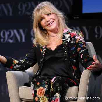 Goldie Hawn Rocks Plunging Swimsuit During Epic European Getaway
