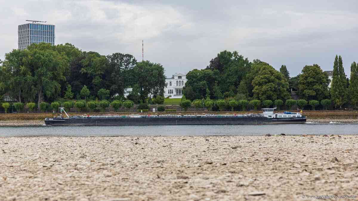 Binnenschifffahrt warnt vor Rhein-Stillstand