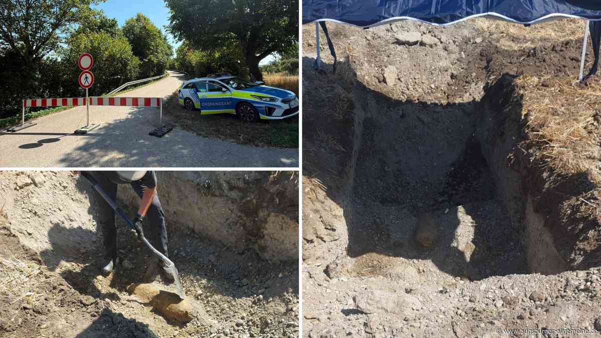 Live-Ticker zur Bombenentschärfung im Pfuhler Ried: Die B10 ist nun gesperrt