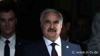 Sprengsatz am Auto: Libyen: Geheimdienstchef von Milizenführer Haftar getötet