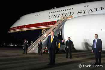 How did Trump's plane switch amid Iran threats in Turkey work?