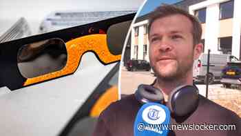Run op eclipsbrillen: 'Al twee uur onderweg!'