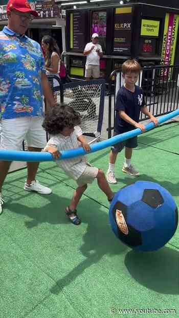 Cool Zone is back in Times Square to help you beat the heat! #TimesSquare #NYC #Summer #NYCSummer