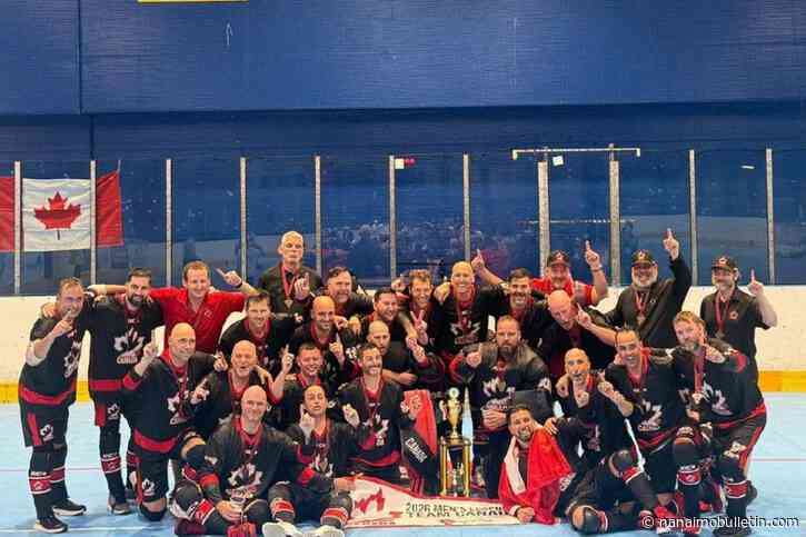 Saanich ball hockey player wins world championship with Team Canada