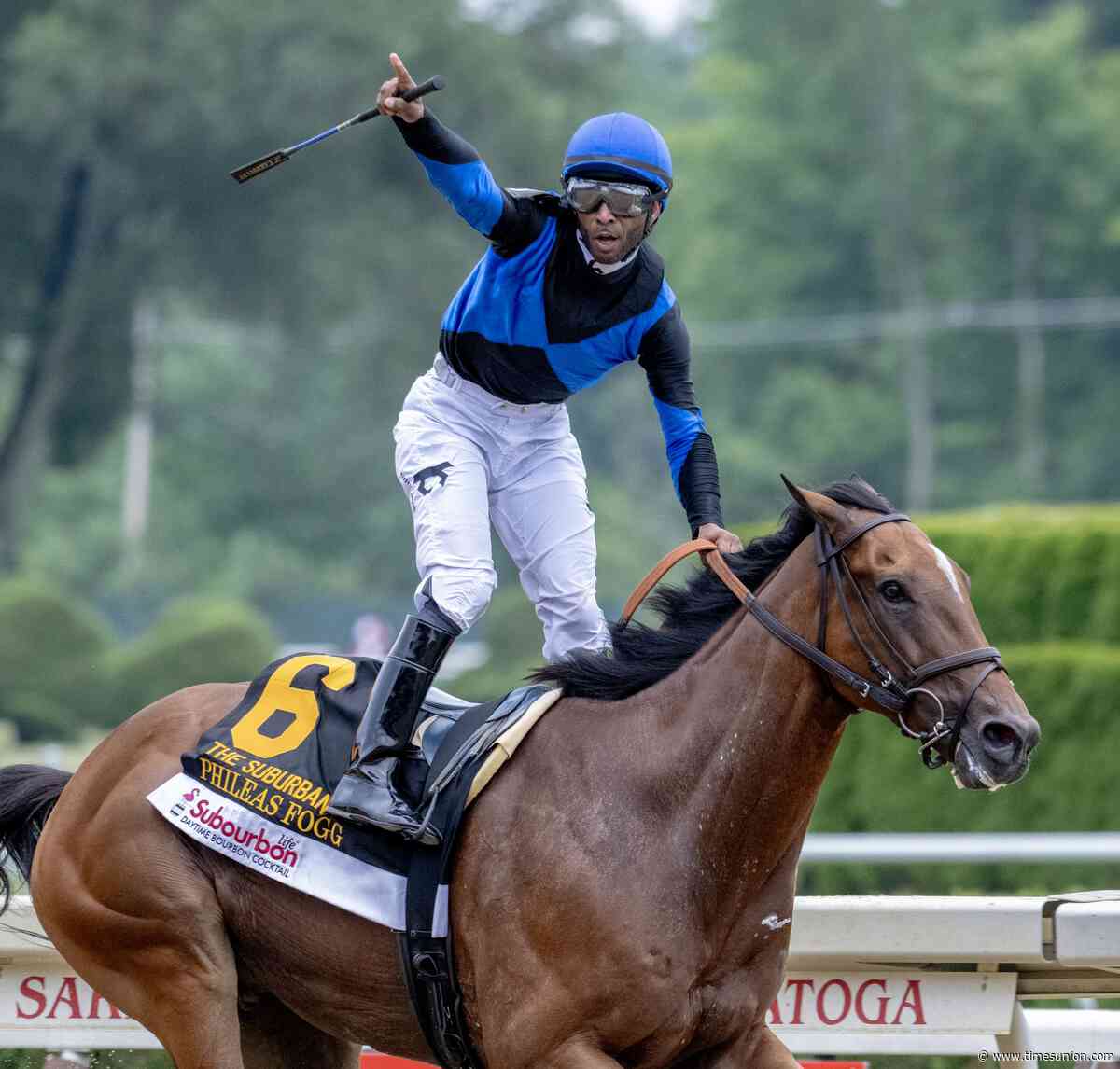 Kendrick Carmouche winning races, helping build new generation of fans, at Saratoga Race Course