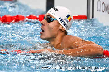 European Championships, Day Two Semifinals: David Popovici Looks Superb in 100 Freestyle; WR on Radar