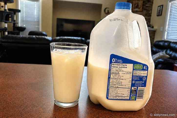 WOLF: Does anyone out there still drink milk every day?