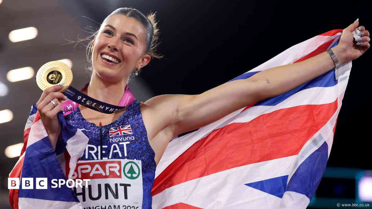 GB's Hunt comes of age with European 100m gold