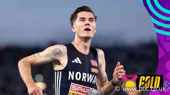 'Genius' Ingebrigtsen surges late to win European 5,000m gold after injury