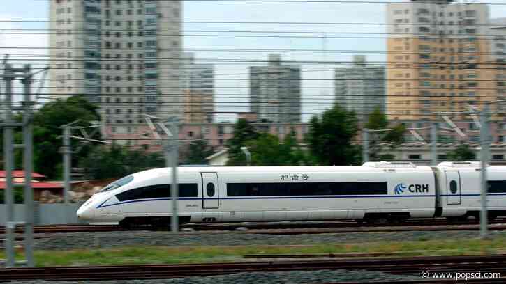 China’s experimental bullet train hits 497 mph in 5 seconds