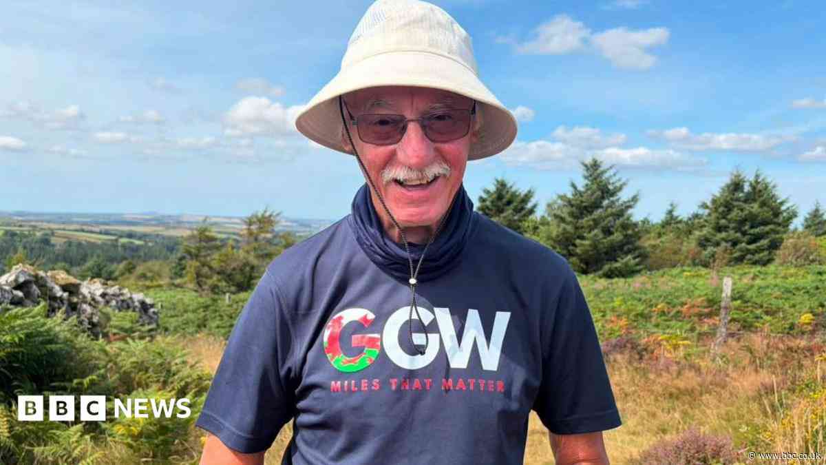 Great-grandad with cancer risks his health to help others on 460-mile journey