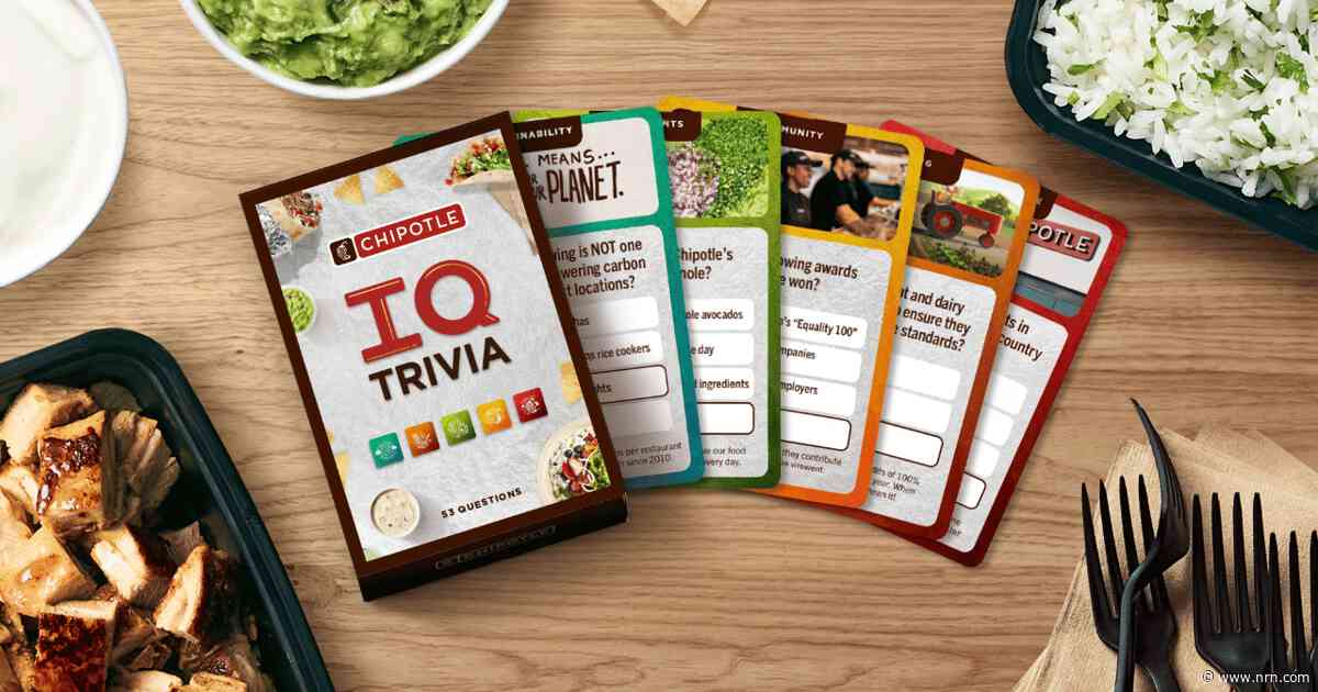 Chipotle IQ is back with the chance to win free burritos for a year
