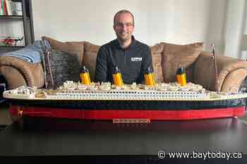Local Lego fan accomplishes Titanic build