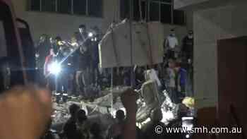 Colombia earthquake victims rescued