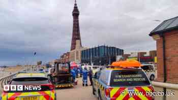 Two eight-year-olds rescued from sea during air show