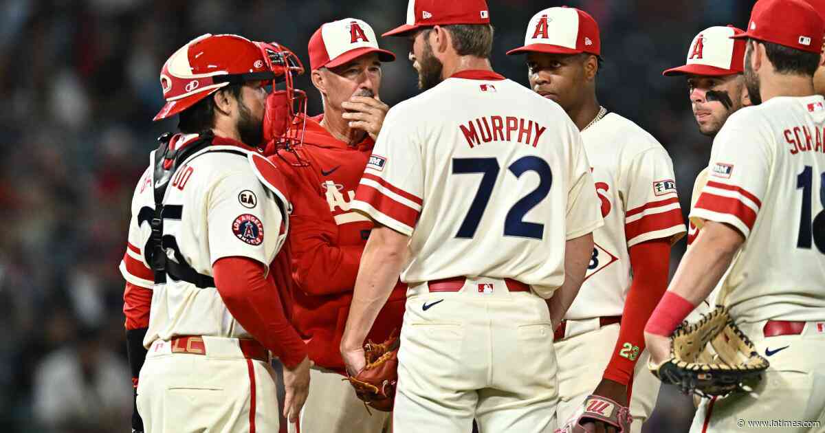 Angels fire pitching coach Mike Maddux and two assistants in staff shakeup